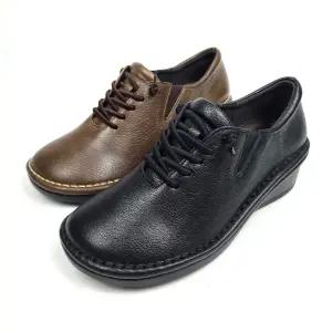 의정부수제화 소가죽 스티치 발편한 쿠션 여성 단화 가죽로퍼 편한 여성화 신발 4.5cm