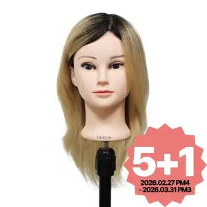 비너스가발 100%인모 14인치 뿌리염색 탈색 전용 통가발