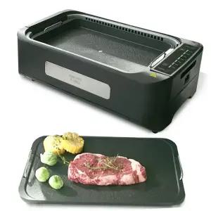 스마트베리 케이 K 그릴 안방에서 연기잡는 가정용 대형 전기그릴 팬