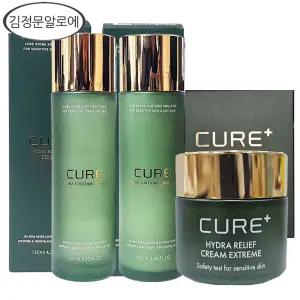 김정문알로에 라센스로에 큐어 하이드라 스킨+로션+익스트림 크림,기초3종,김정문알로에 3종/무료 dj