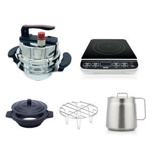 CHCU 초고압 통3중 압력밥솥+인덕션 솥밥덕션 1-2인용/인덕션밥솥 누룽지 가마솥 압력솥 밥솥