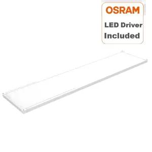 오스람 LED 슬림 엣지 1280X320 50W 플리커프리 국산 평판 조명 거실등 주방 사무실조명