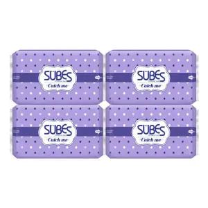 슈베스 생리대 캐치미 슬림 슈퍼롱오버나이트 6P x4팩