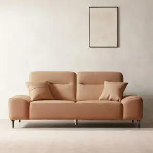 솔트 델마 3인 천연면피 통가죽 소파 msi025