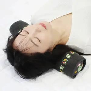 정국 목침베개 메밀 편백나무 경추베개 원형 일자목 거북목 목디스크