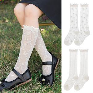 샤엘 프릴 여름 반스타킹 / 유아 여아 스타킹