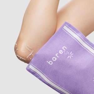 바렌 스파앳홈 소프트 때밀이장갑 각질제거 목욕타올 2개입