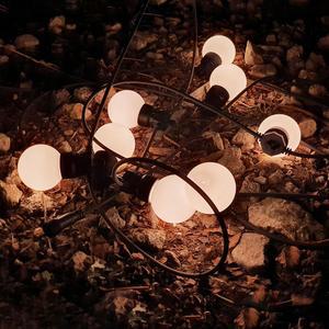 캠핑 야외알전구 LED 빅볼전구 60구30M 연장형 화이트