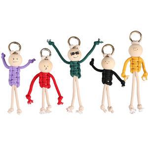 개구쟁이 매듭인형 가방고리 만들기(5인용)