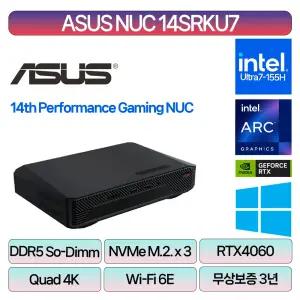 ASUS NUC 14 Performance NUC14SRKU7 (베어본)