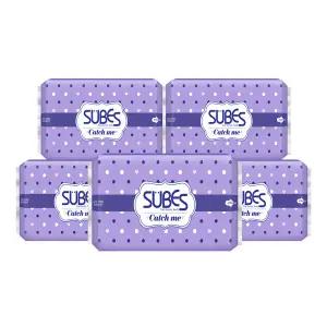 슈베스 생리대 캐치미 슬림 슈퍼롱오버나이트 6P x5팩