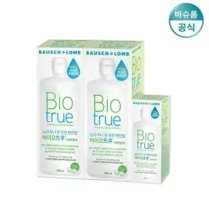 [공식] 바슈롬 바이오트루 렌즈세척액 500ml x2개 + 120ml