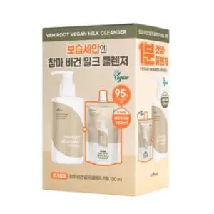 이즈앤트리 참마 비건 밀크 클렌저 220ml + 리필 100ml