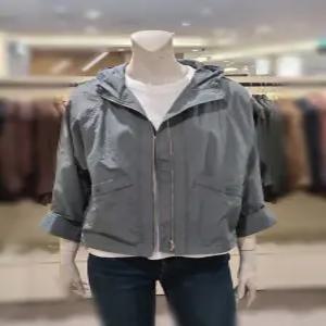 [트리아나] 소고 스트링 후드넥점퍼AK1GA02