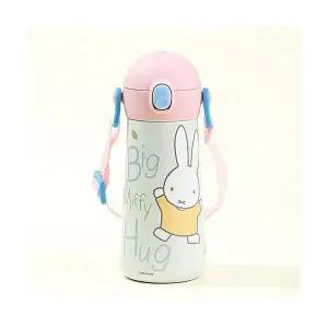 미피 몰리 원터치 어깨끈 이중스텐 물통 460ml (588031) 어깨끈 소풍 물병