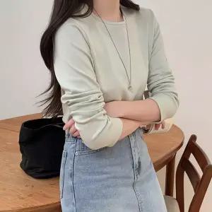 [코코블랑] 촉촉 라운드 베이직 티셔츠