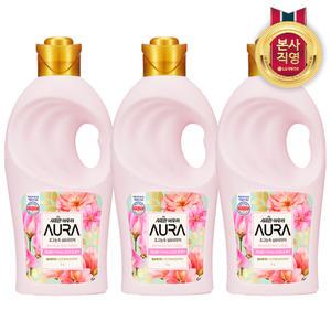 샤프란 아우라 초고농축 섬유유연제 윌유메리미 본품 1L 3개