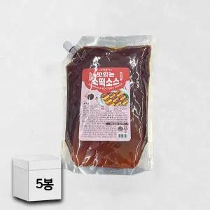 쿠즈락 소떡소떡소스 순한맛 2kg x5봉지