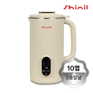 신일 믹서 겸용 대용량 두유제조기 SEP-DU10KP 스텐304 자동세척 3중10엽 칼날