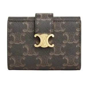 [명품] CELINE 빅투아르 파인 지갑 트리옹프 캔버스 10M962CQH 04LU