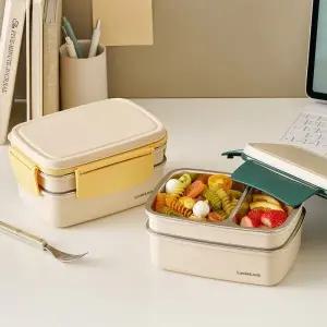 [본사직영] 투고 2단 스텐 도시락 1.6L