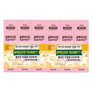 죽염 글루타치온 잇몸시린이 고효능 치약, 후레쉬민트, 100g, 6개