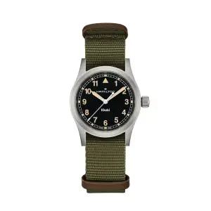 해밀턴 H69301930 카키필드 남성 나토밴드 쿼츠 33mm