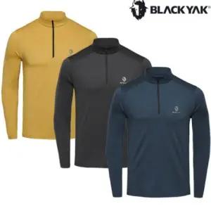 [롯데백화점]블랙야크 남성 봄 기능성 긴팔티 남성 페리체 집업 긴팔티 (3 color)1BYZTSU002IGD