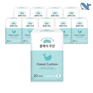 [춤추는고래]춤추는고래 밀림없는 날개형 롱 팬티라이너 20P X 10팩 (200매)