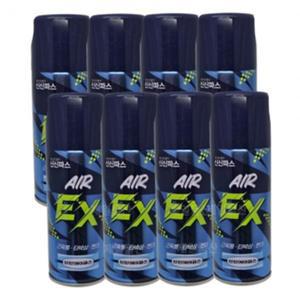 신신제약 에어파스 EX 200ml 쿨링 근육통 진통 스프레이 8개