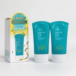 식물나라 가벼운 수분 선 젤 60ml+60ml (튜브형)