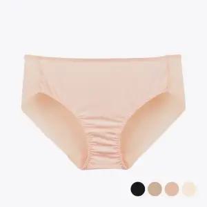 [보디가드] (4매입) 싱글 솔리드 미디 헴팬티 4Colors