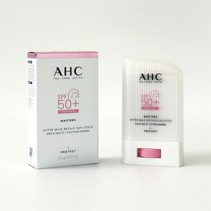 에이에이치씨 AHC 2025 핑크 선스틱 22g 마스터즈 하이퍼 마일드 리페어
