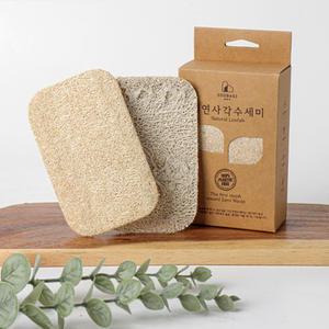 옵티머스 사각 천연수세미 제로웨이스트 1세트(10개입)