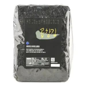 보령수협 로컬푸드 바다듬 수협김 보령 대천김 프리미엄 곱창김 생김 50매(120g)/전장김/마른김