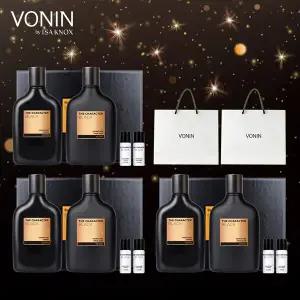 [하프클럽/보닌]보닌 더캐릭터블랙 남성기초 3세트 쇼핑백2매