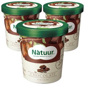 [슈팅냉동] 롯데웰푸드 나뚜루 초코 파인트, 474ml, 3개