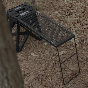 [하이그라운즈]사이드 그릴 테이블 워터저그 받침대 스툴 호환 접이식
