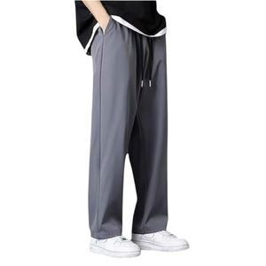 남자와이드바지 여름 편한 쿨링 통넓은 빅사이즈 밴딩 조거 팬츠