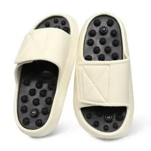 슈퍼카미트 마사지 초강력 자석 지압 슬리퍼 혈자리 붓기 혈행개선 여성 다이어트 남성 정력