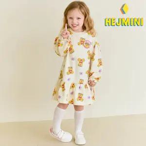 [헤이미니] 미니플라워곰돌이원피스