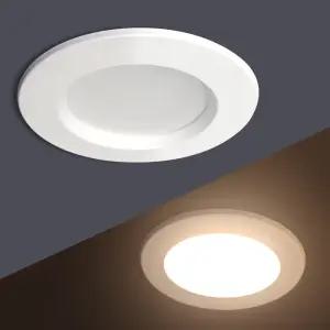 히포 LED 방습 4인치 5인치 겸용 매입등 10w 방습 다운라이트 IP54 욕실등 주방 베란다 조명