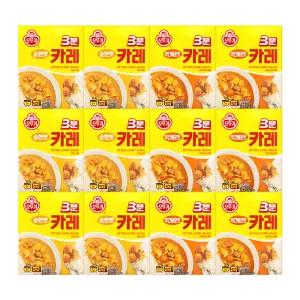 오뚜기 3분 즉석요리 200g 6+6개 / 카레 짜장 (택2) 순한맛 매운맛