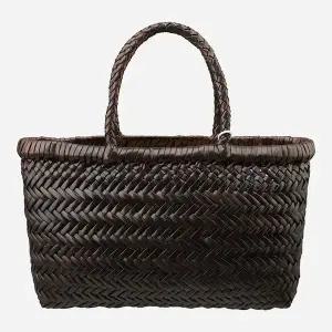 드래곤디퓨전 5F 8809 DK BROWN 미니 플랫 고라 다크브라운