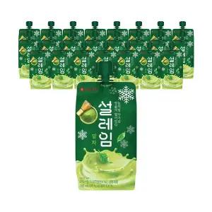 [슈팅냉동] 설레임 말차 160ml, 24개