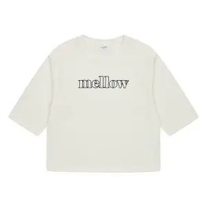 [보리보리/에꼴리에]여아 멜로우 레터링 7부 티셔츠 23C0484_WT