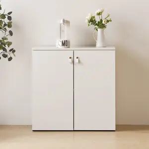 [우아미가구]제리 심플 2단 수납장 800