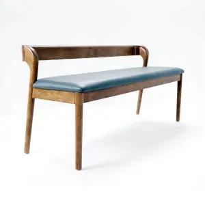 [우아미가구]디셀 원목 2인 벤치의자