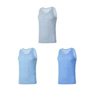 트라이 TRY 남성 퍼스트런닝 유색S 3매 민소매 순면 100