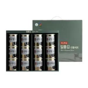 [하나맛김] 보령 일품곱창김 캔김 30g x 12캔
